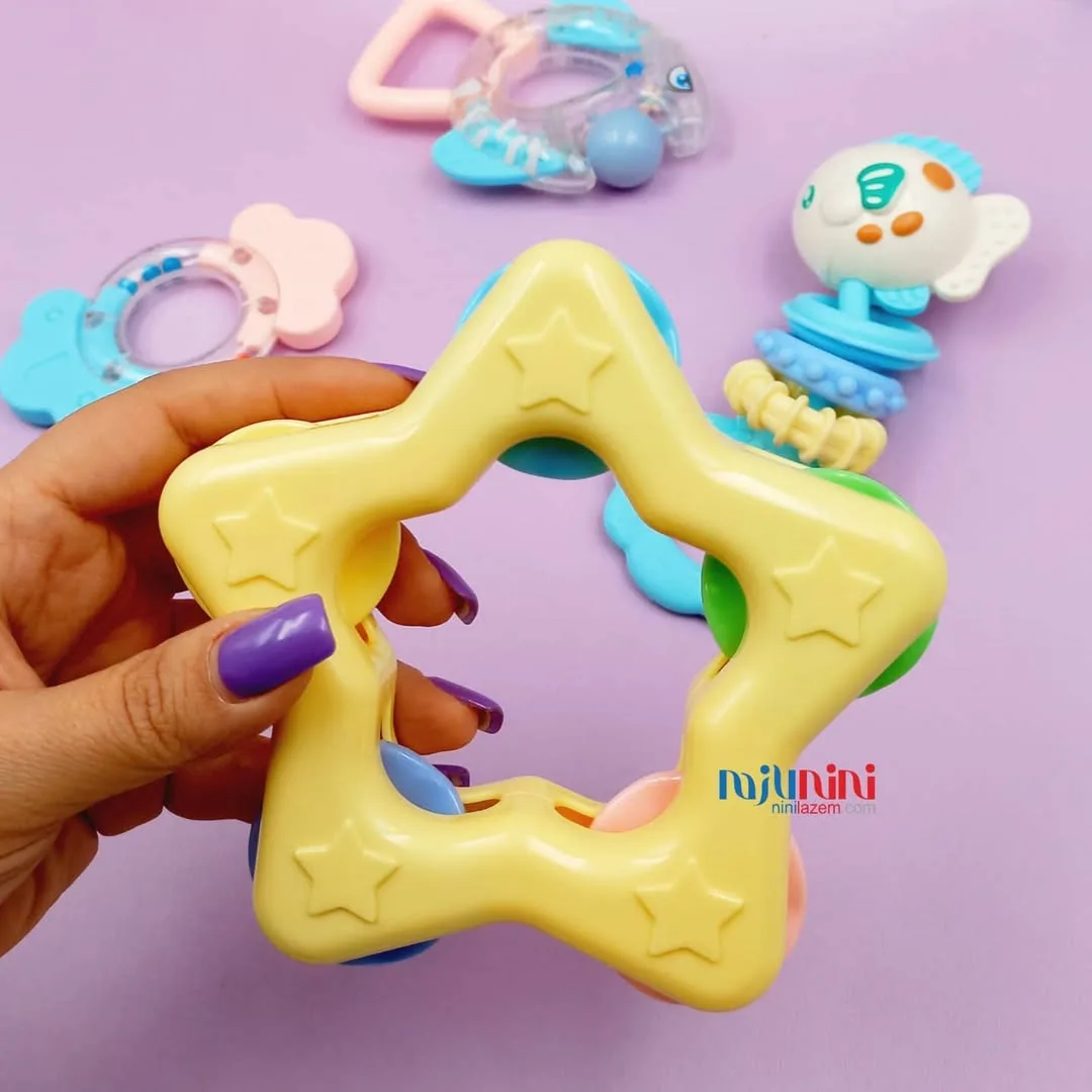 جغجغه و دندانگیر ۴ عددی — عکس ۲
