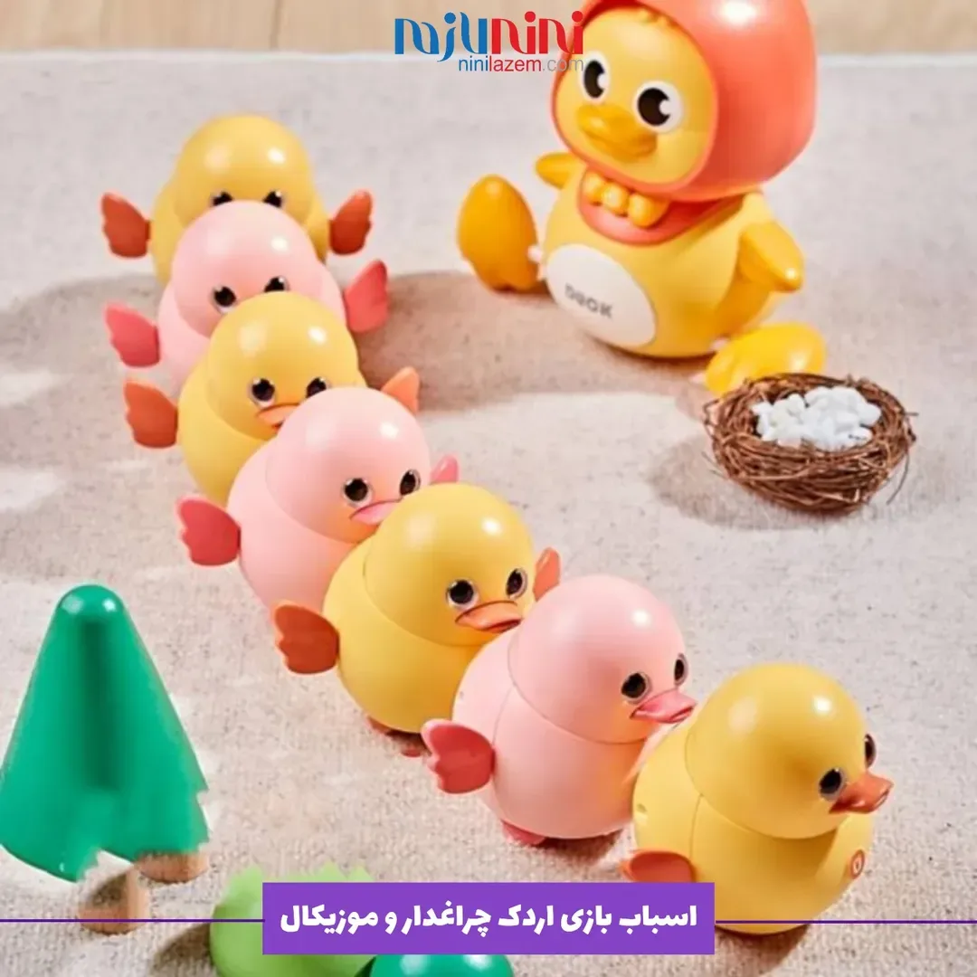 اسباب بازی اردک چراغدار موزیکال — عکس ۴
