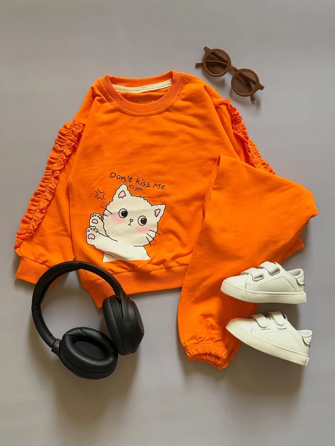 بلوز و شلوار گربه چیندار