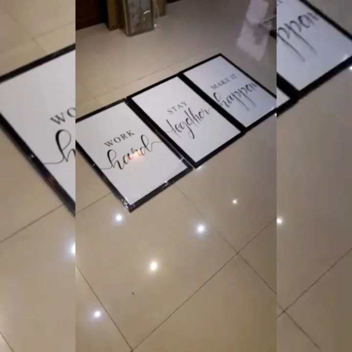 قاب حروف دیواری