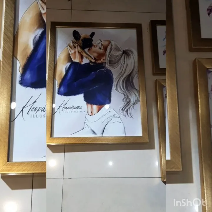 ست قاب عکس دخترانه