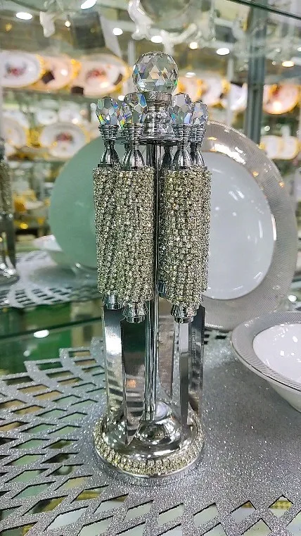 ست کارد و چنگال نگینی