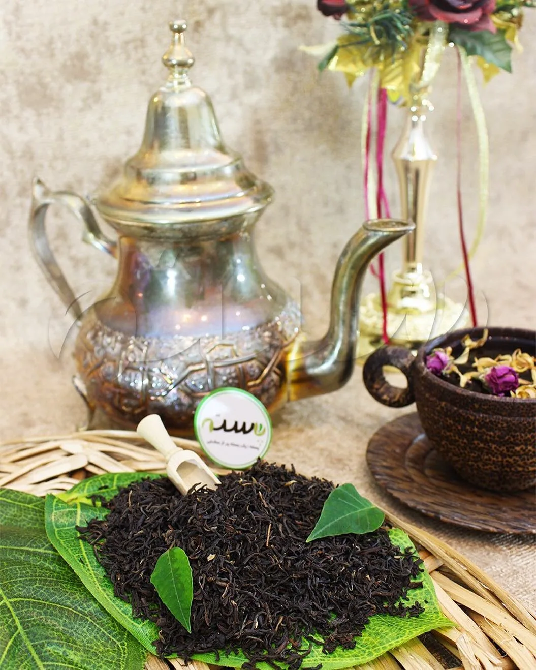 چای سیاه اعلا هندی، رنگ سبز، فله‌ای