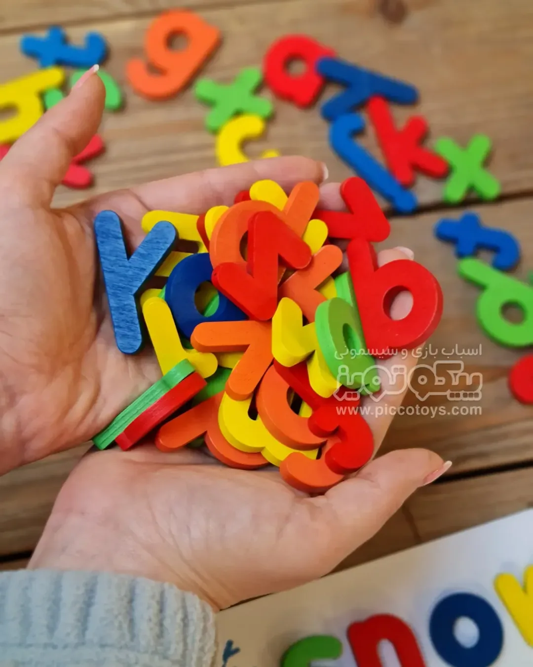 پازل چوبی حروف الفبای انگلیسی SD07 — عکس ۴