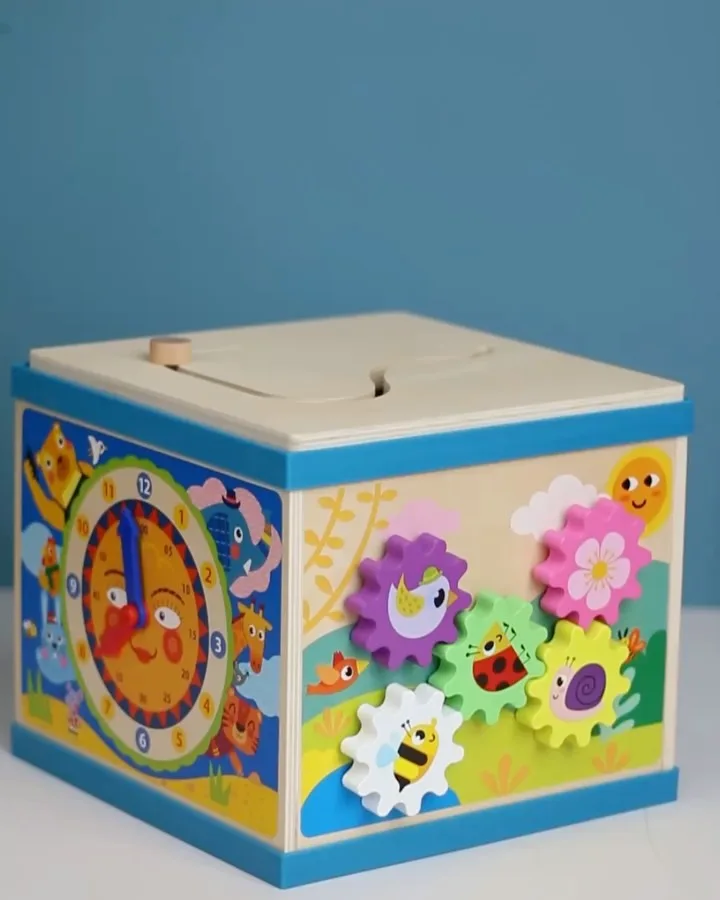 مکعب هوش چوبی مونته‌سوری — عکس ۶