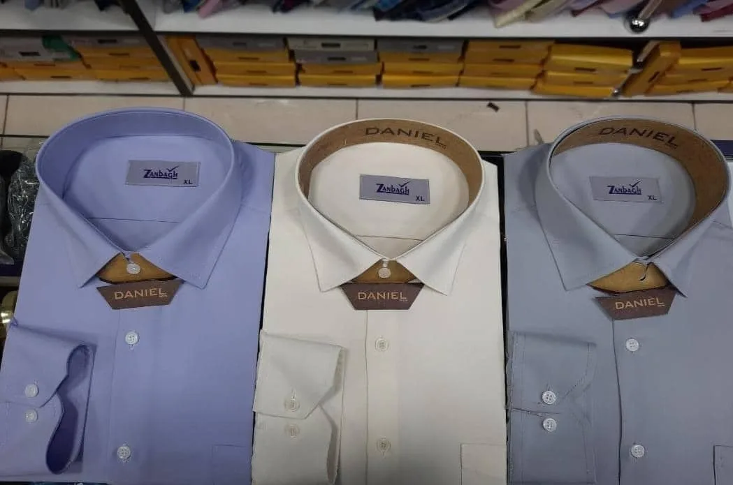 پیراهن کلاسیک مردانه کد ۴۱۹ سایز L XL