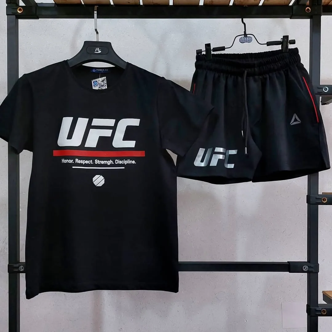 ست تیشرت و شلوارک ورزشی UFC