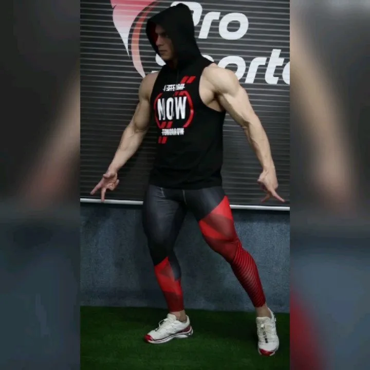 ست کاور کلاهدار و لگ ورزشی، رنگ مشکی، رکابی، جذب