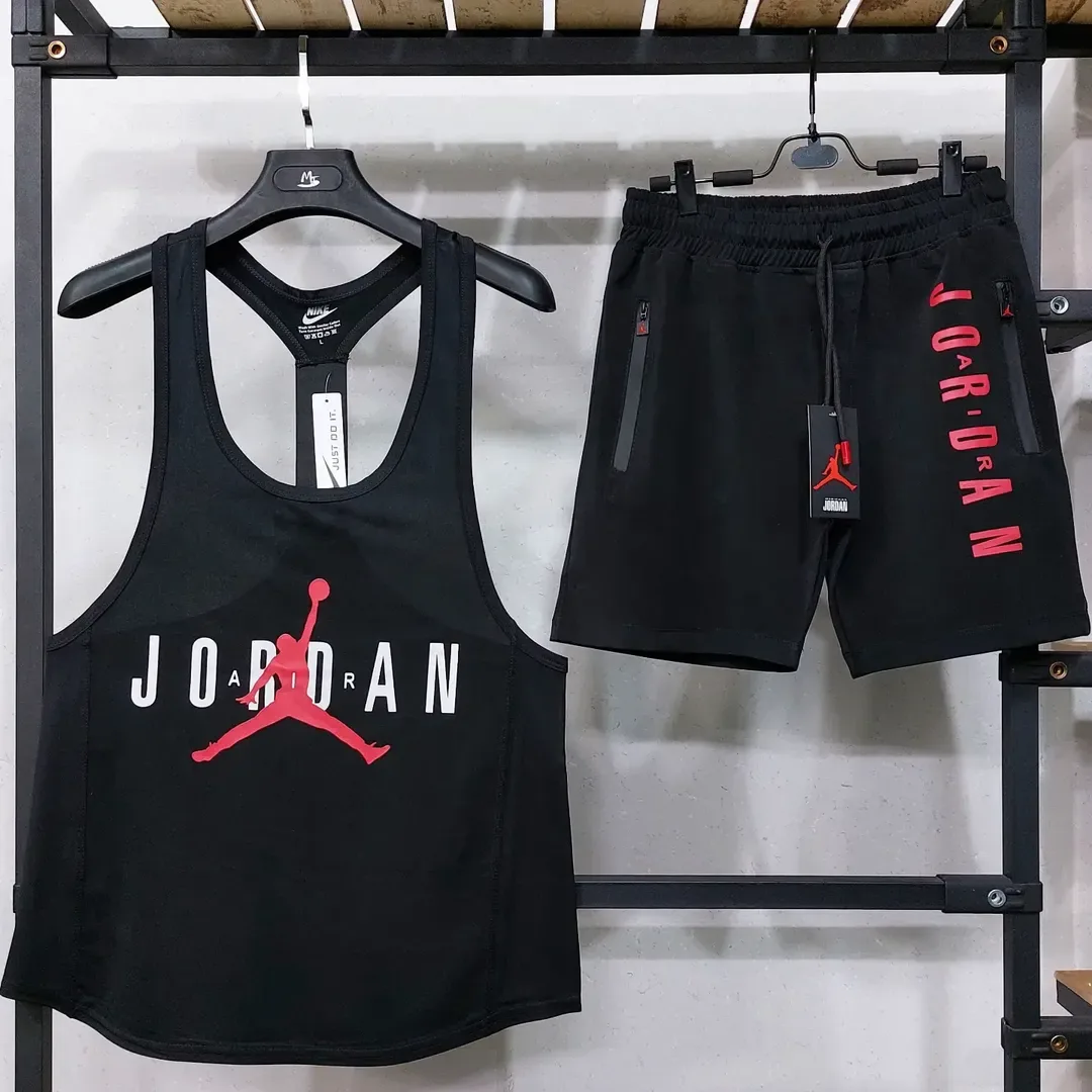 ست رکابی و شلوارک ورزشی Jordan