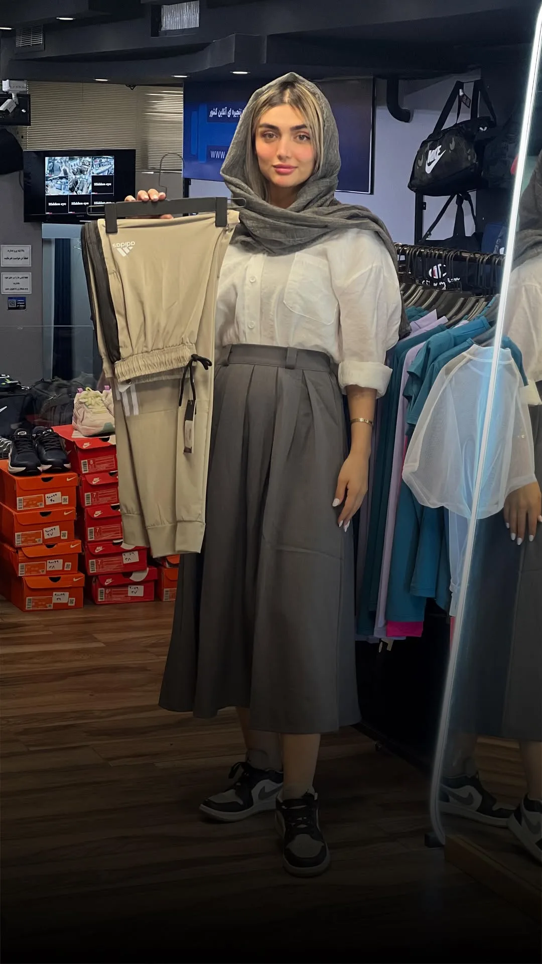 ست شومیز و دامن