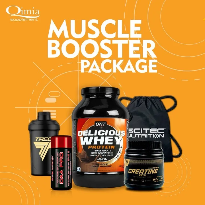 پکیج مکمل ماسل بوستر QNT