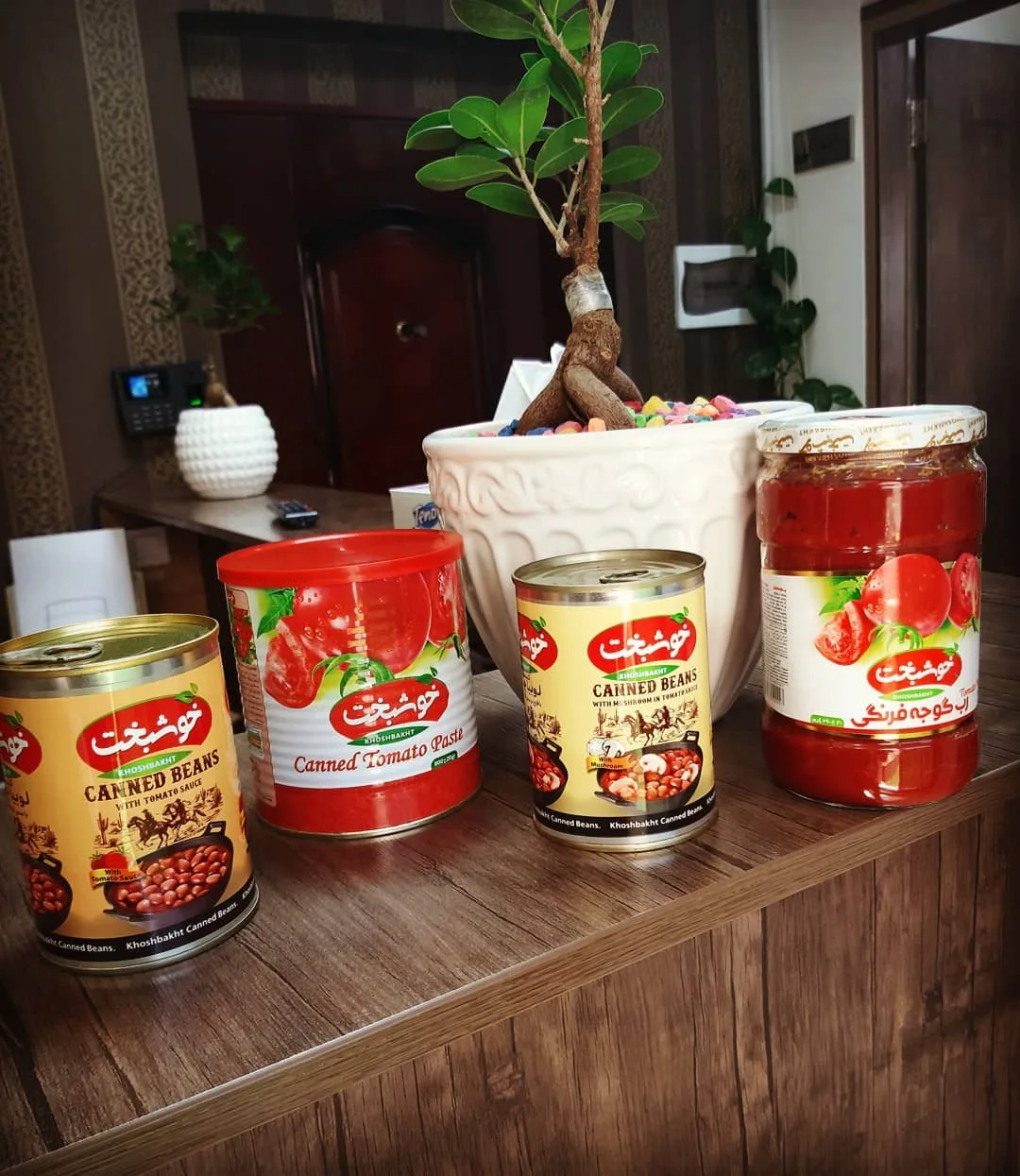 رب گوجه فرنگی یک کیلویی بریکس ۲۵ خوشبخت