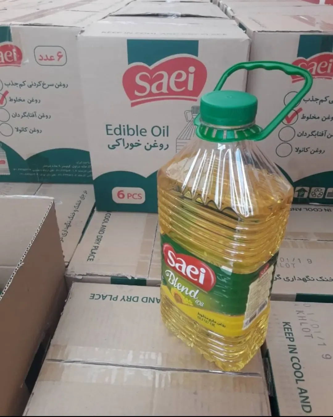روغن مخلوط ۲.۵ لیتری ساعی