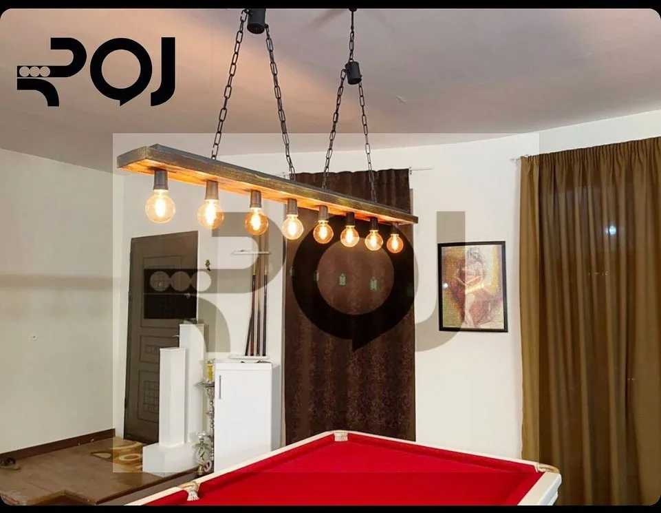 آویز کانتری چوبی