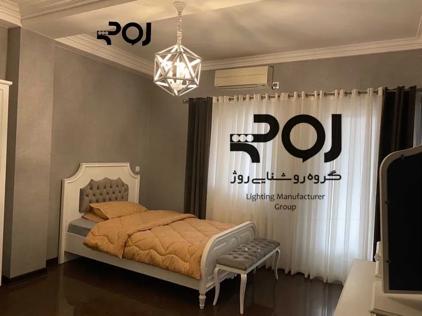 آویز ستاره ۵ شعله قطر ۴۰
