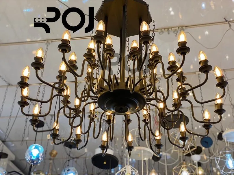 لوستر آویز قطر ۱۲۰