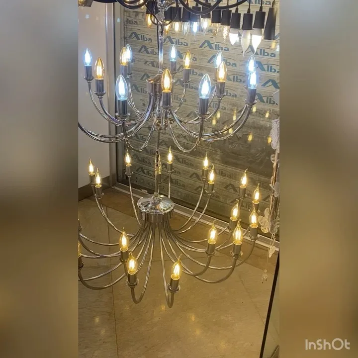 آویز گندم سیلور ۲۱ شعله