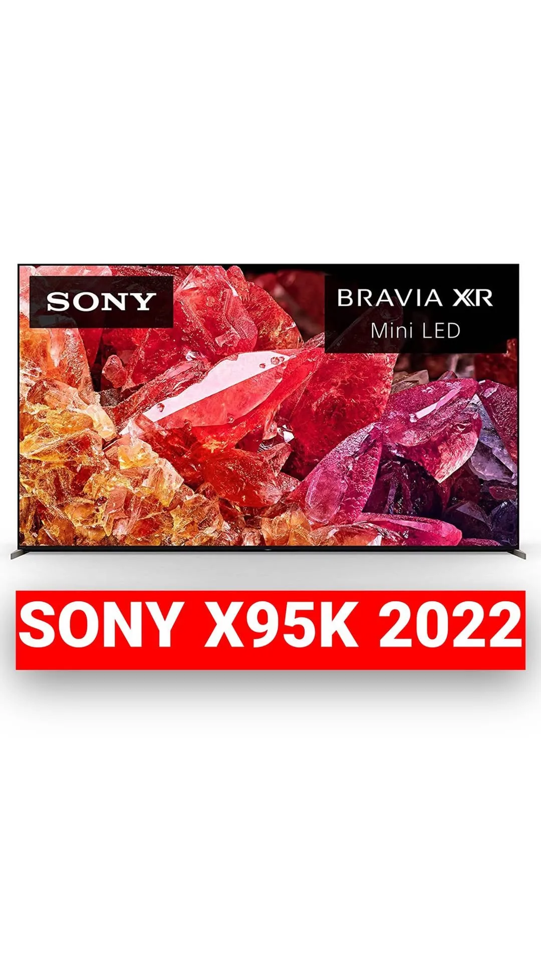 تلویزیون سونی X95K ۲۰۲۲، رنگ مشکی، جنس پلاستیک، تخت