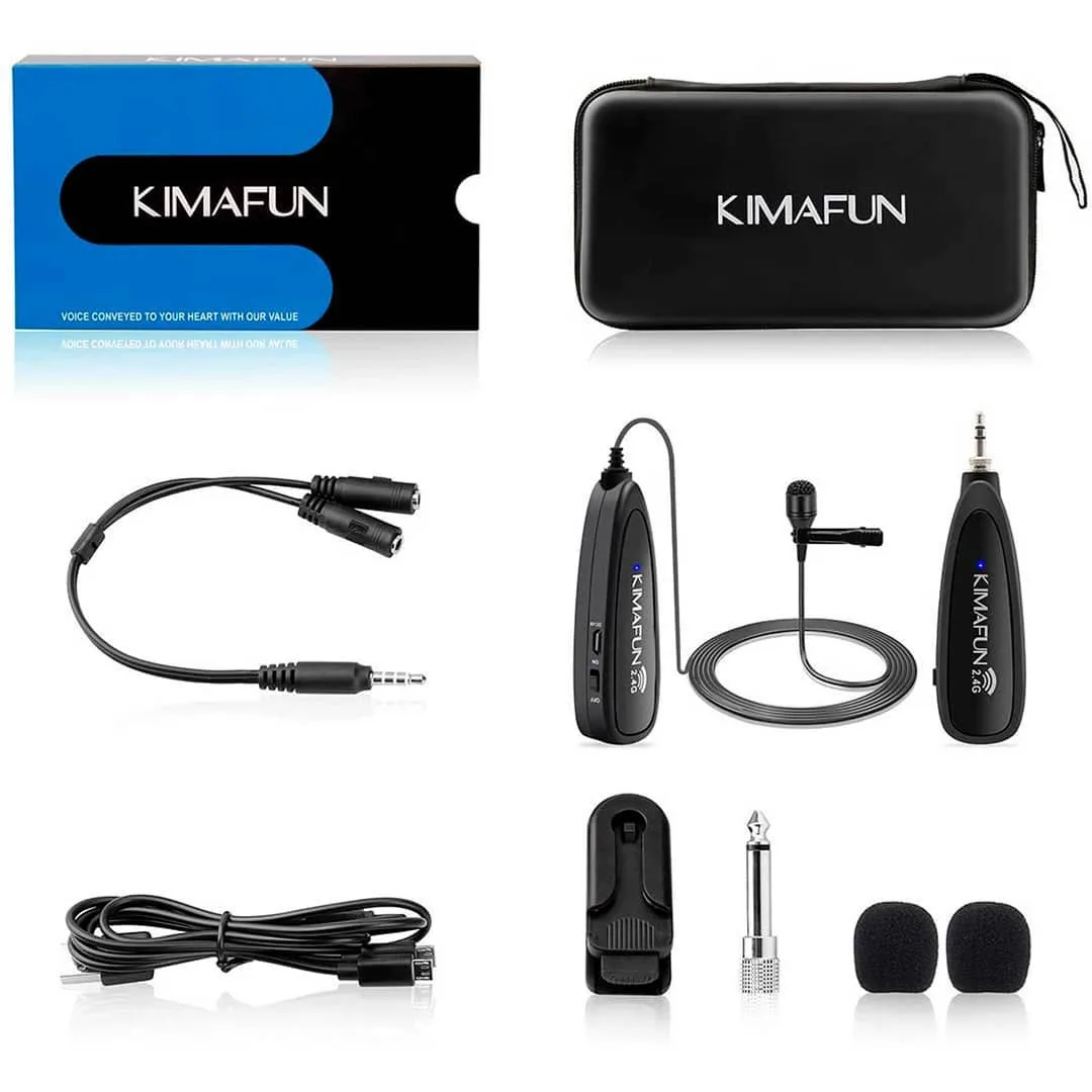 میکروفون یقه‌ای بی‌سیم KM-G130-1 — عکس ۷