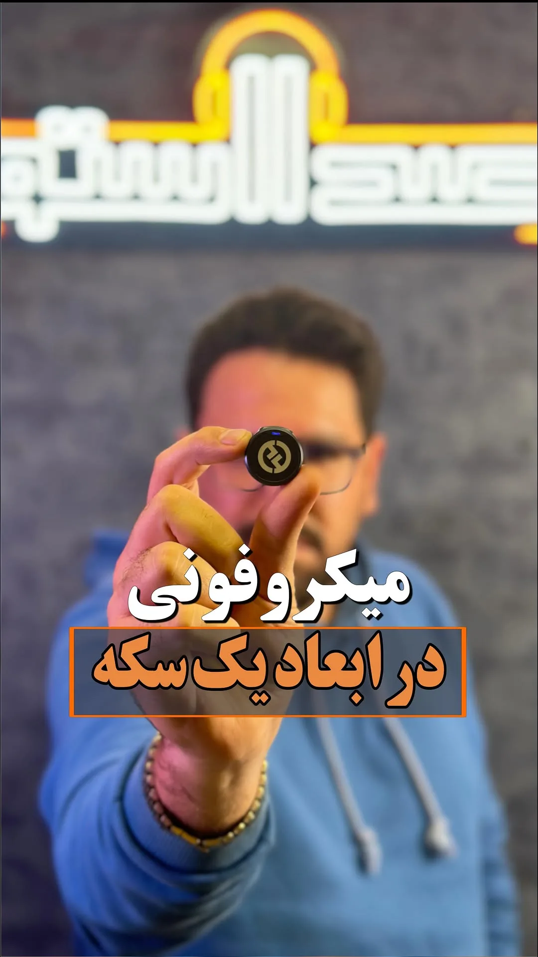 میکروفون بی‌سیم Lark M2 Combo هالی‌لند، رنگ مشکی، جنس فلز و پلاستیک، دایره‌ای، بسیار کوچک