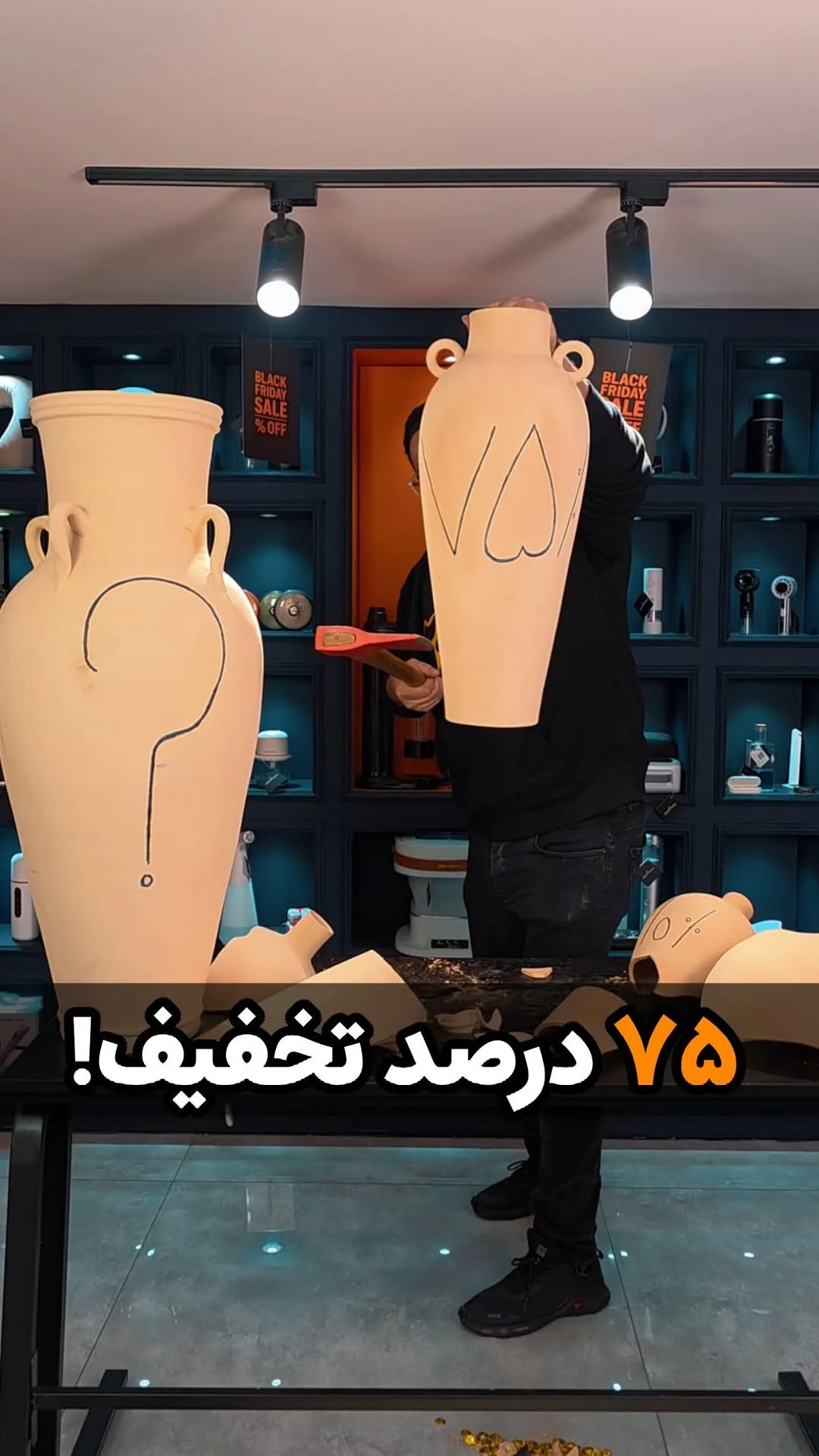 میکروفون استودیویی رومیزی با پایه و پاپ فیلتر