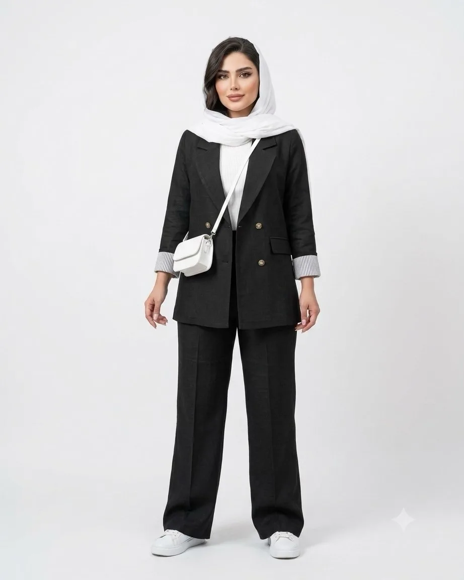 کت و شلوار زنانه مدل چوک — عکس ۶