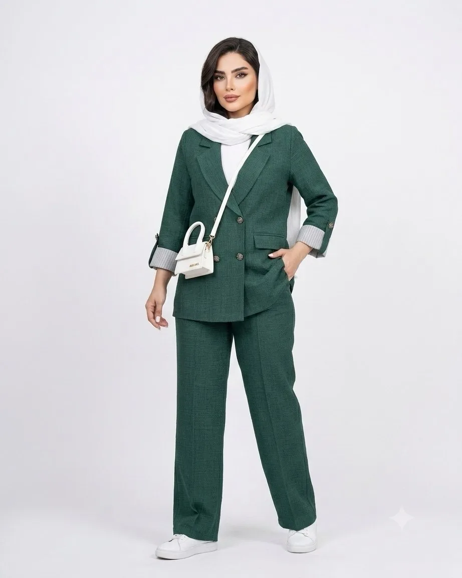 کت و شلوار زنانه مدل چوک — عکس ۷