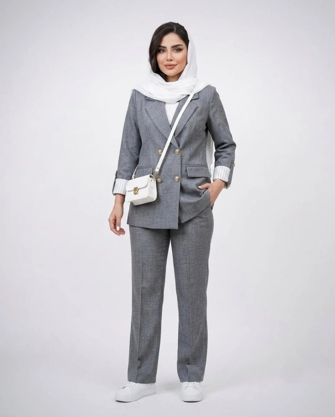کت و شلوار زنانه مدل چوک — عکس ۷