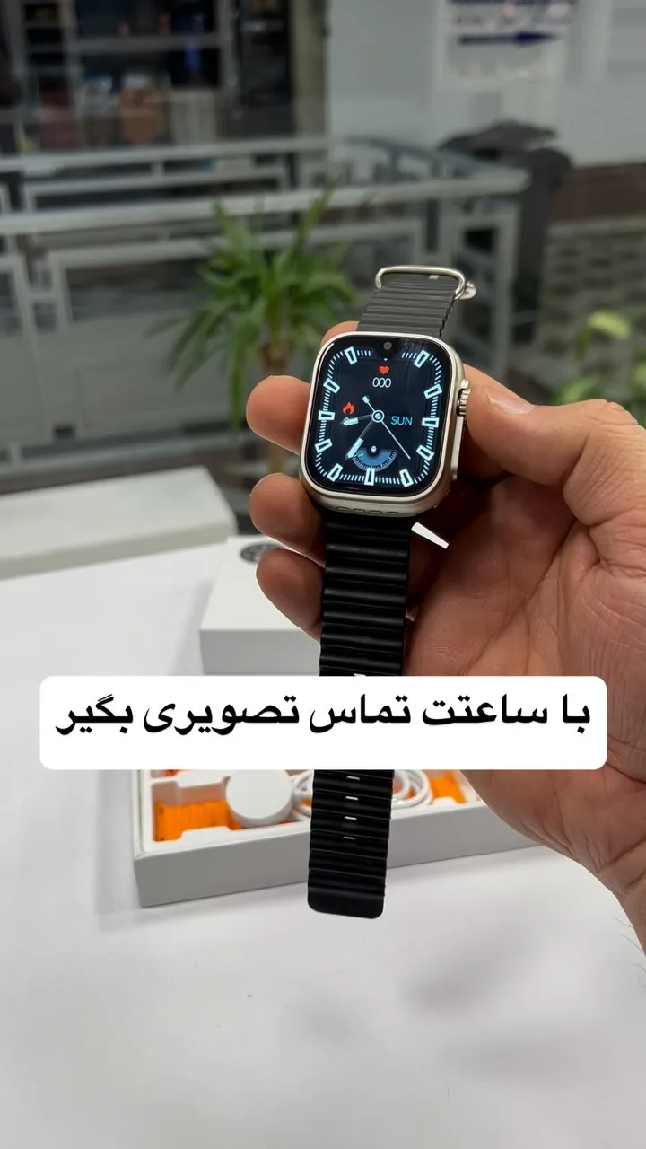 ساعت هوشمند AL10 Max، رنگ نقرهای و مشکی، جنس فلز و سیلیکون، مستطیلی، بند سیلیکونی