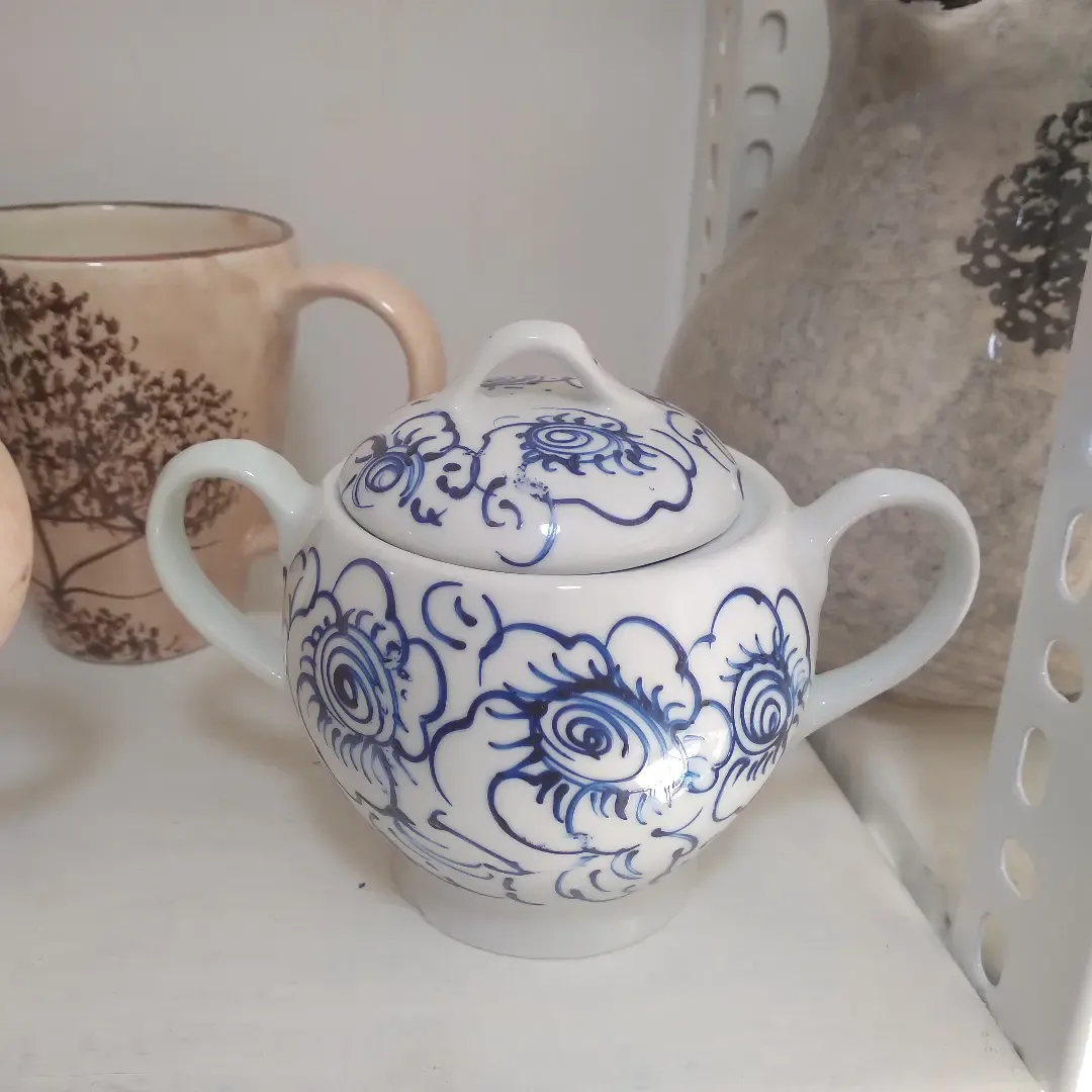 قندان چینی طرح‌دار