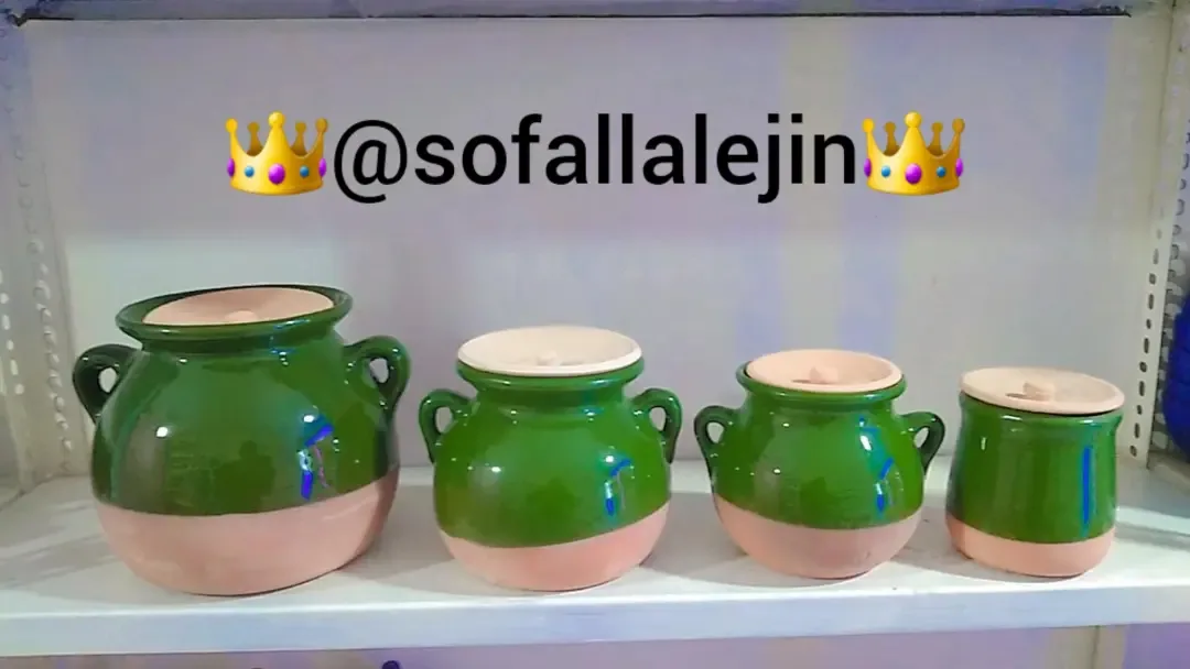 خمره سفالی لالجین