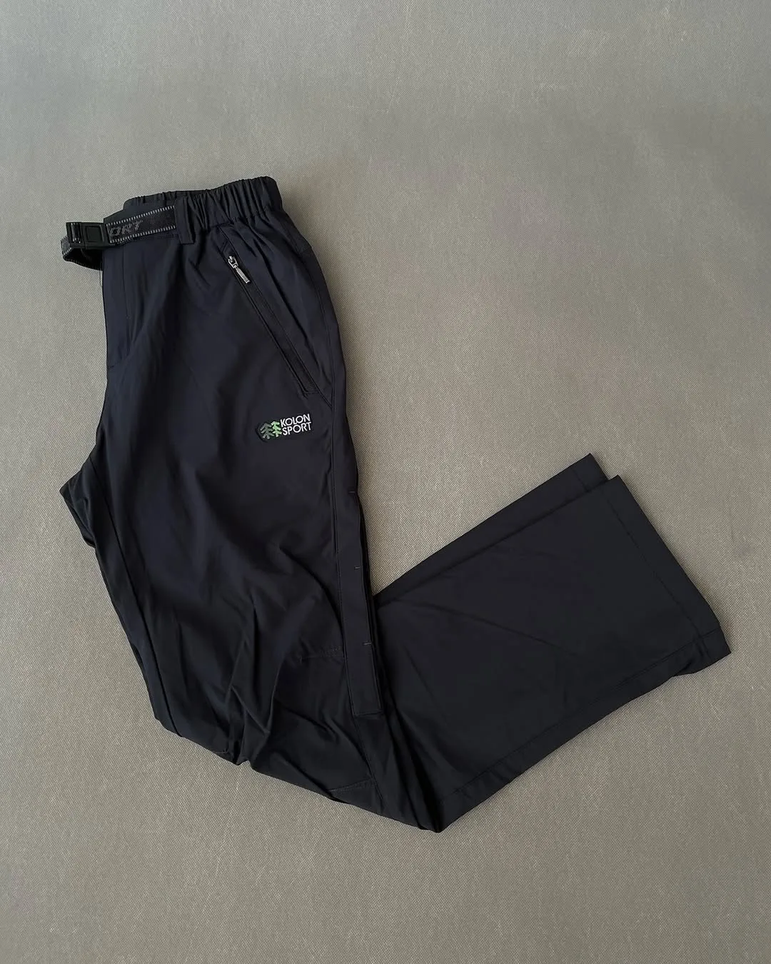 شلوار کوهنوردی Kolon Sport، رنگ مشکی، قد بلند، جذب