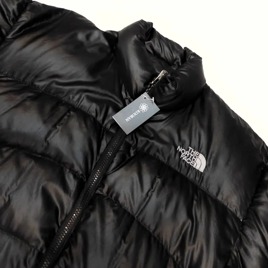 کاپشن Summit Series سایز ۹۵ THE NORTH FACE، رنگ مشکی، جنس پلی‌استر، یقه‌دار پفی کوتاه