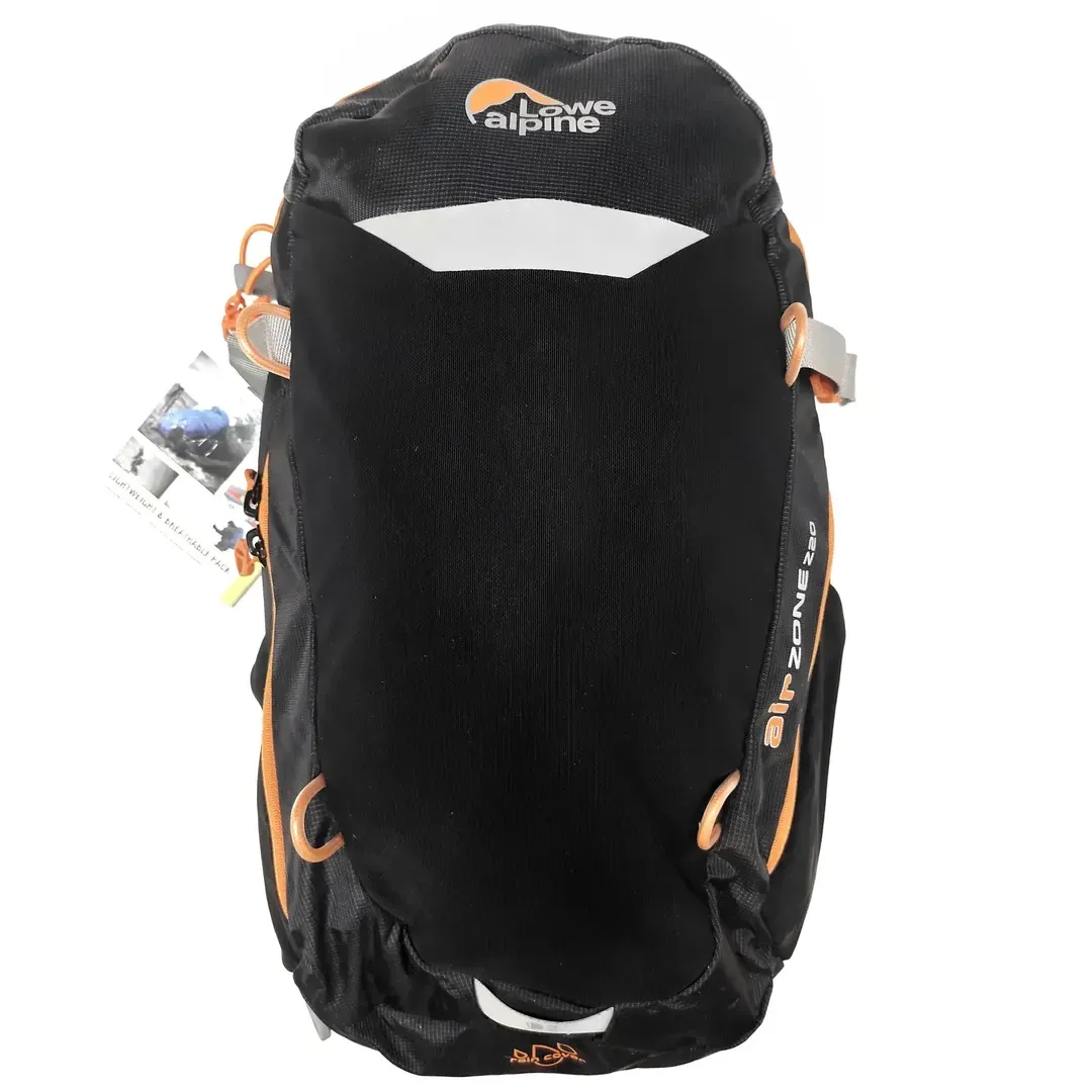 کوله پشتی Airzone Z20 Lowe Alpine، رنگ مشکی و نارنجی، کوله پشتی ورزشی