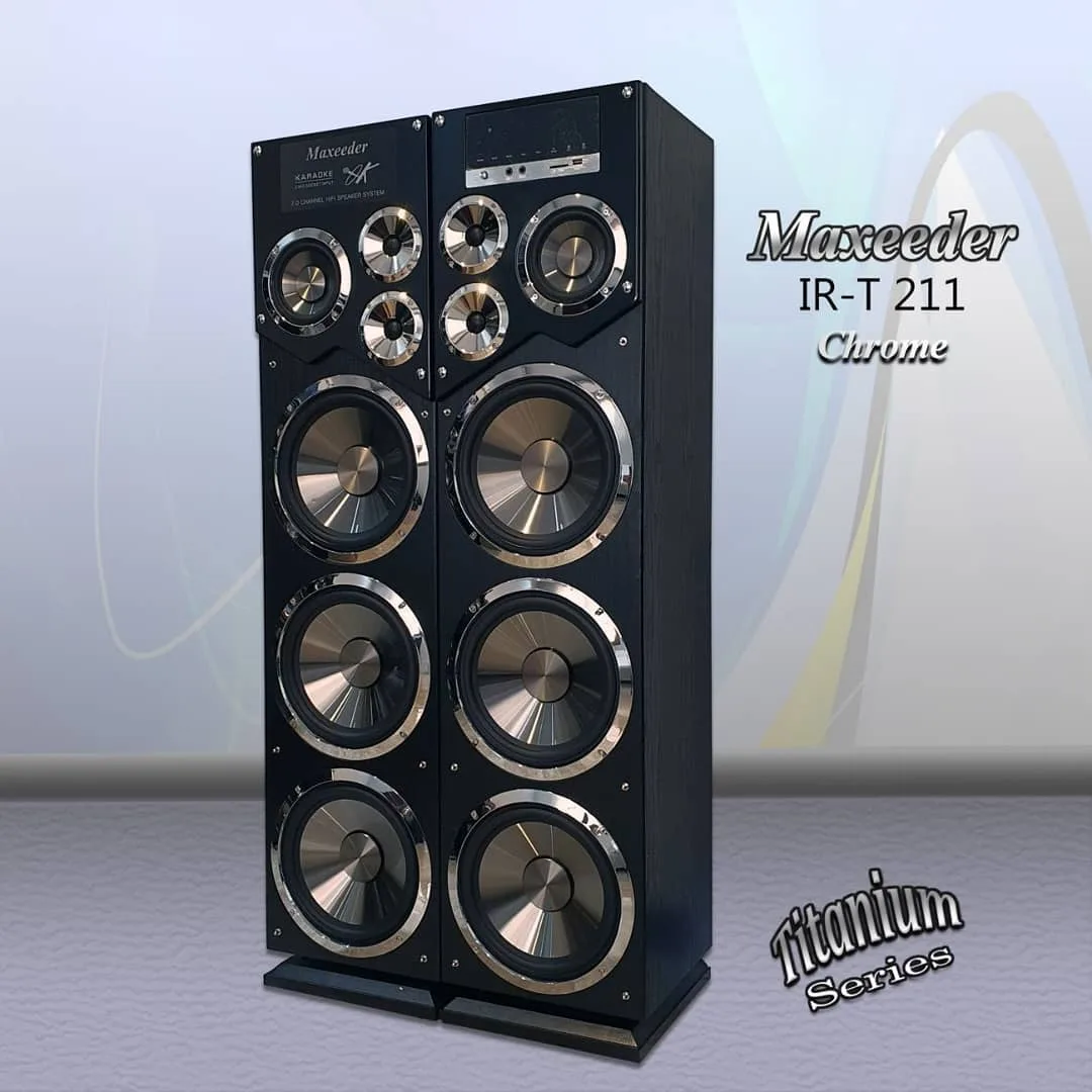 اسپیکر IR211 T مشکی — عکس ۲
