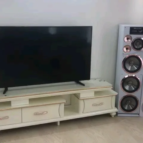 اسپیکر خانگی مکسیدر، رنگ سفید، جنس پلاستیک، ایستاده بزرگ
