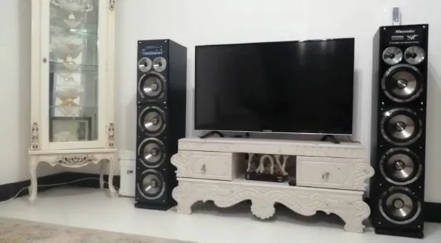 اسپیکر مکسیدر CN 30، رنگ مشکی، بلند، چند ووفر