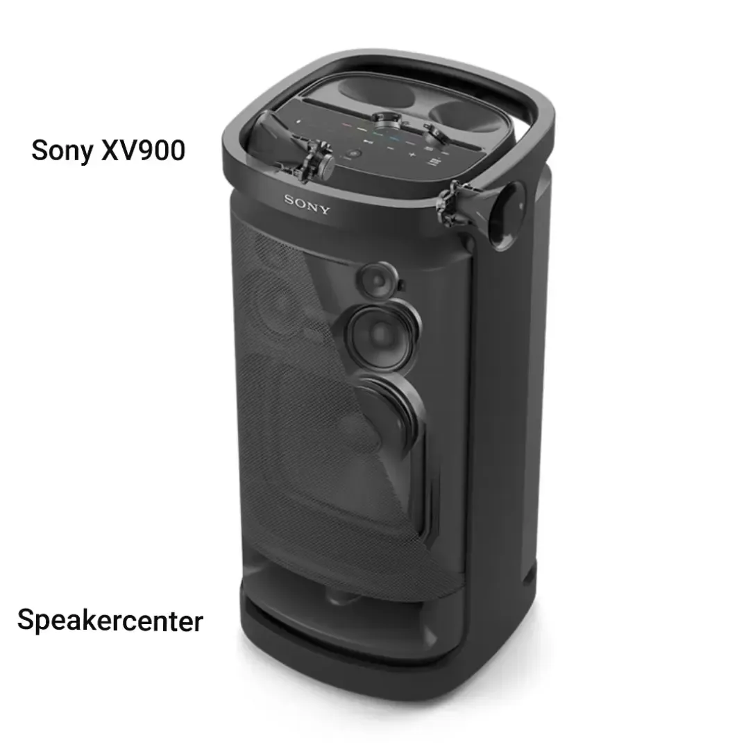 اسپیکر سونی XV900، رنگ مشکی، جنس پلاستیک، ایستاده، استوانه‌ای