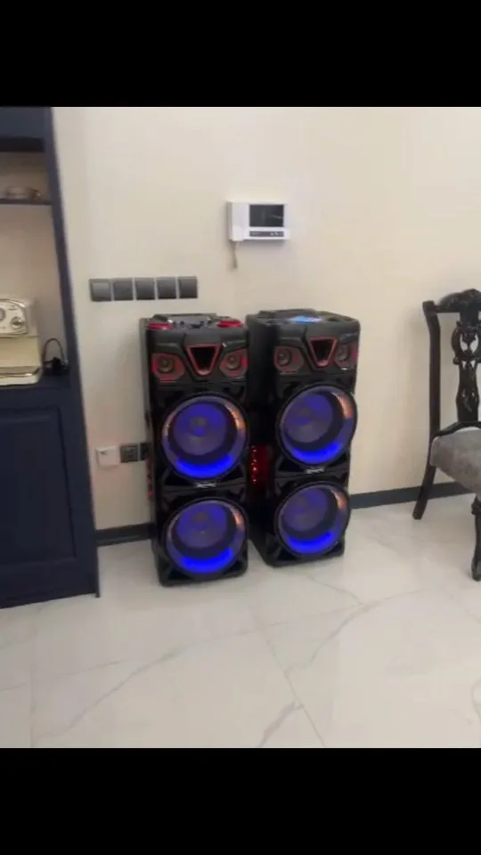 اسپیکر ایستاده مکسیدر، رنگ مشکی، جنس پلاستیک، جفت اسپیکر ایستاده