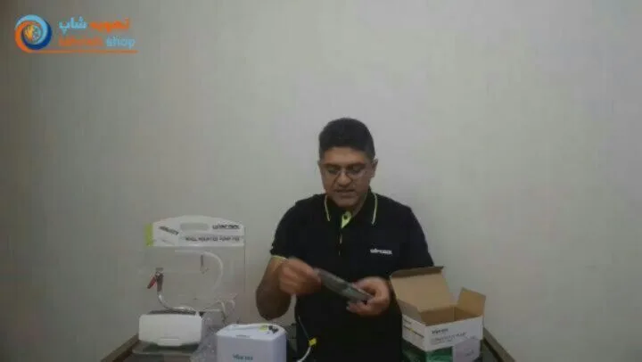 پمپ درین ویپ‌کول، رنگ سفید، جنس پلاستیک، مینی