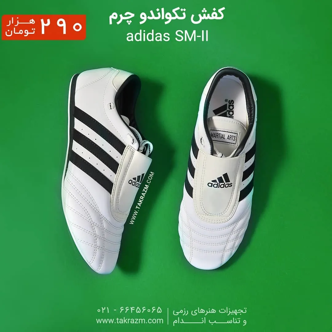 کفش تکواندو چرم SM-II adidas