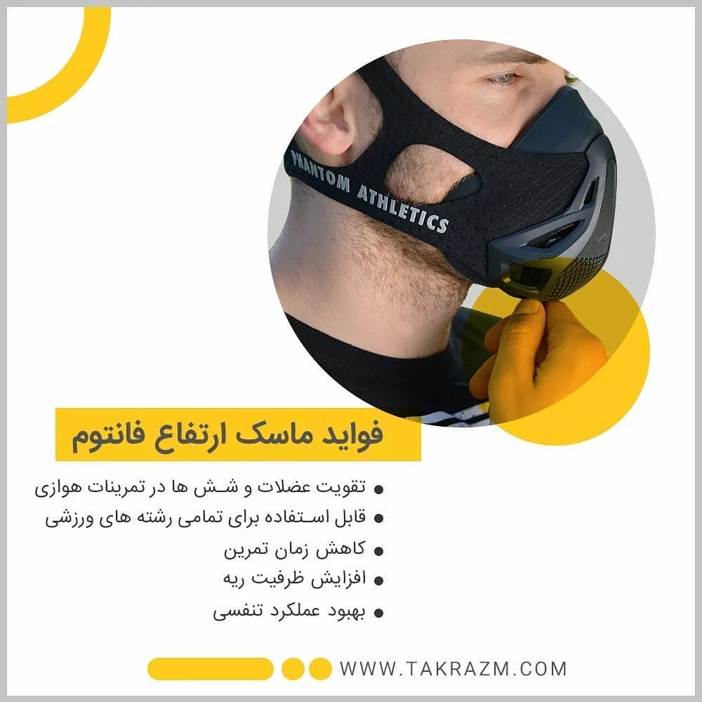 ماسک ورزشی تمرینی — عکس ۲