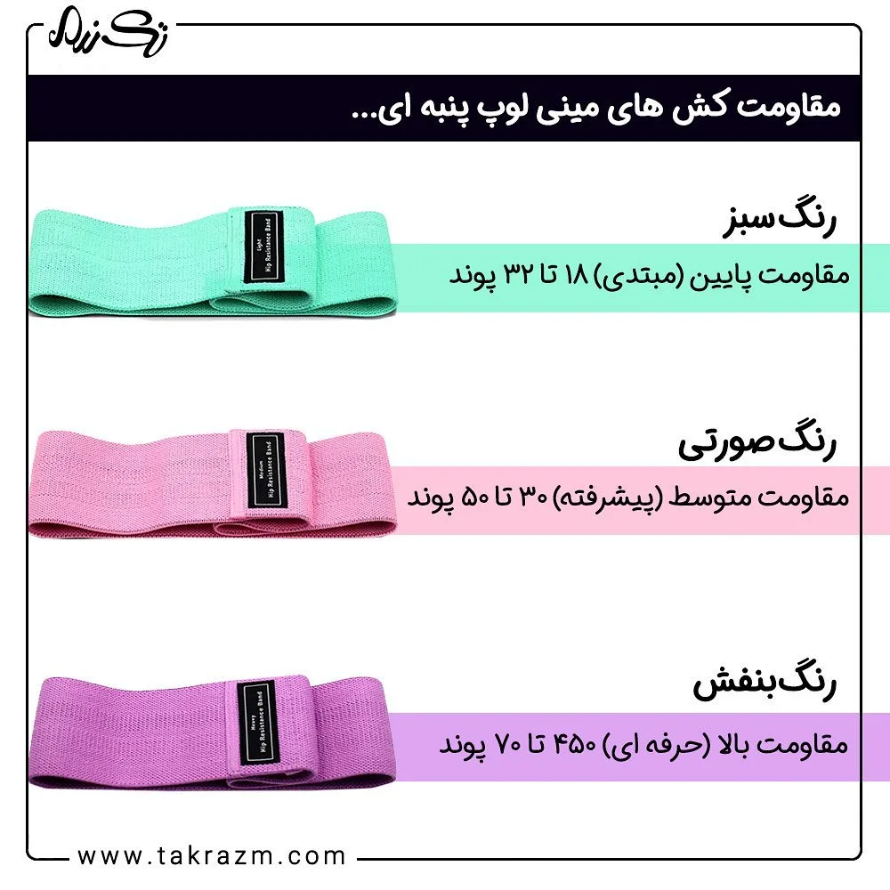 کش مینی لوپ پنبه‌ای — عکس ۴