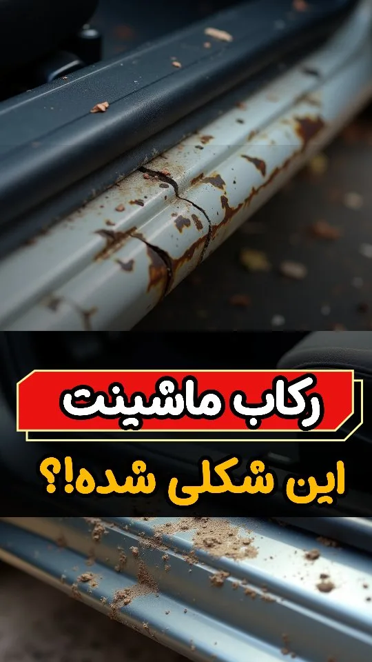 پارکابی چرمی چسبی، رنگ خاکستری، جنس فلز