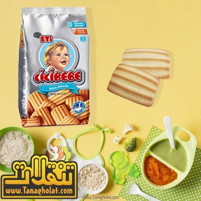 بیسکویت ساده کودک اتی