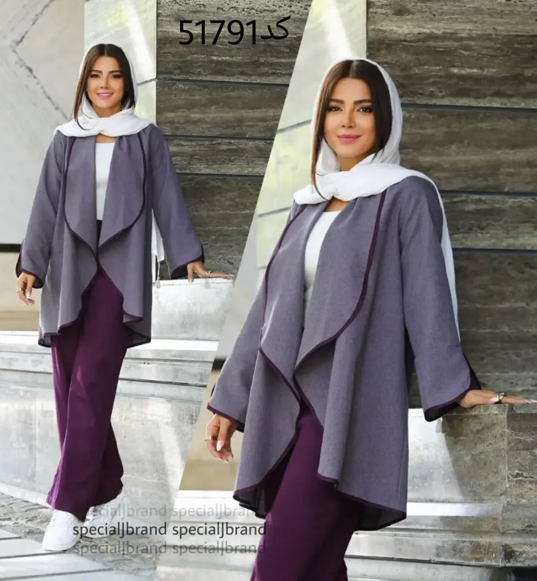 مانتو و شلوار مدل نازلی — عکس ۶