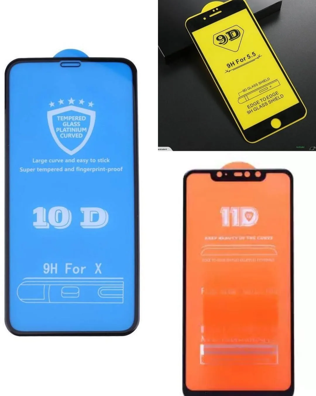 گلس بک ورد 6D 9D 10D 11D