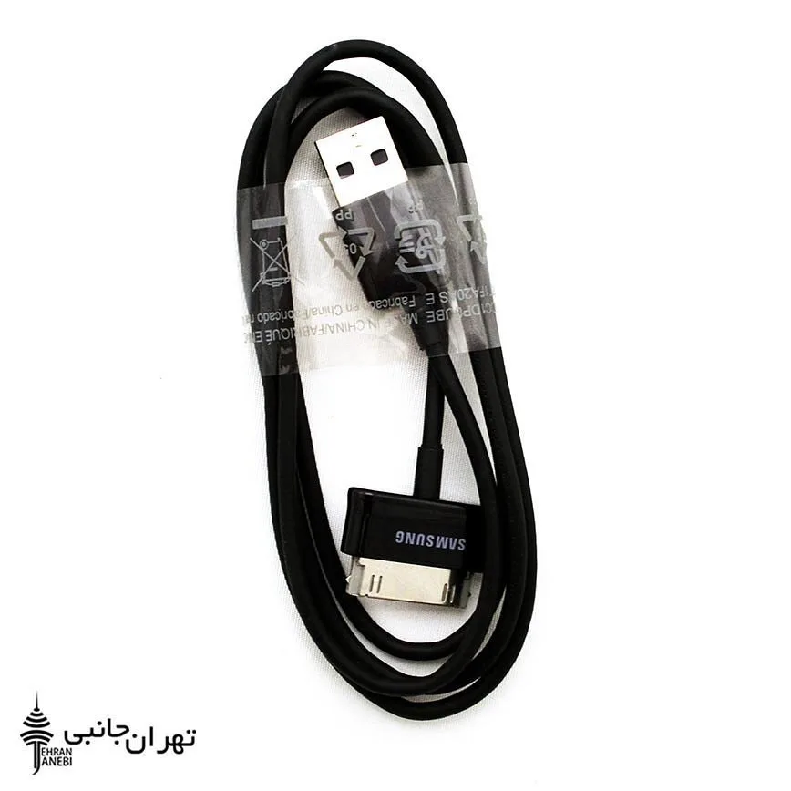 کابل شارژ سامسونگ P1000، رنگ مشکی، جنس پلاستیک، USB به HDMI