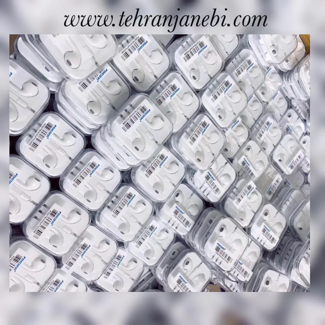 هندزفری آیفون ۷، رنگ سفید، جنس پلاستیک، توییاینایر