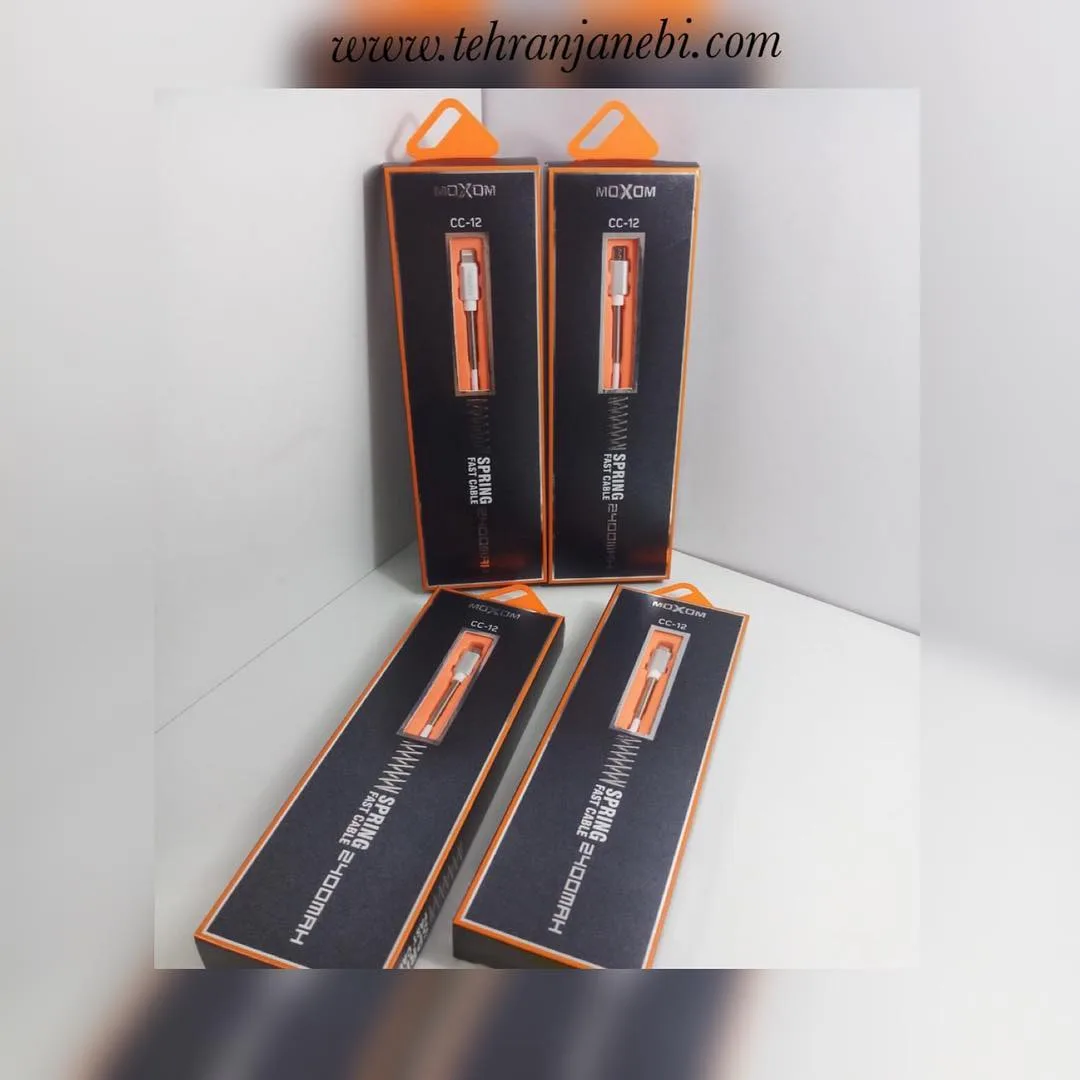 کابل فست شارژ CC-12 MOXOM